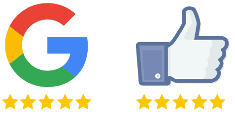 google facebook reviews icons